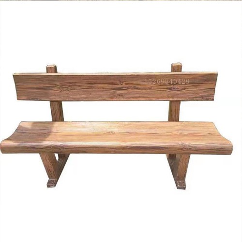 仿木坐凳 景区仿木坐凳