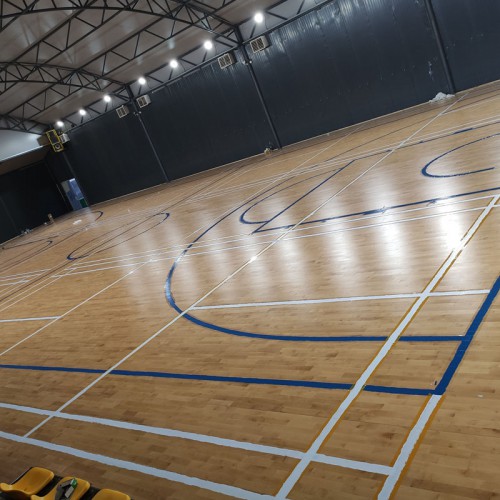 篮球馆实木地板 体育实木地板厂家
