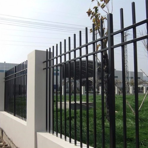 【三仁】工厂围墙护栏 锌钢护栏 厂区围栏钢护栏
