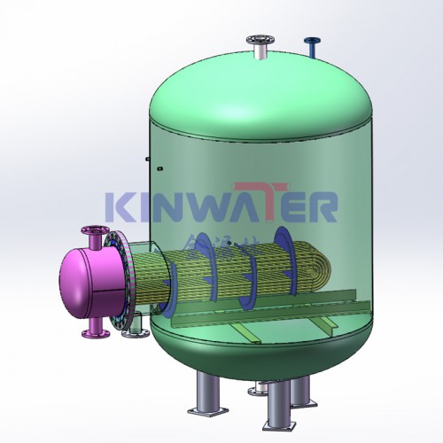 工厂供应容积式水加热器RV系列半容积式换热器锅炉热水交换器