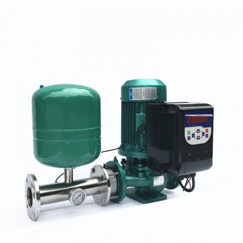 立式管道增压泵 全自动给水增压泵 单泵变频成套供水