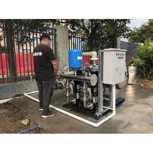 惠州泵房安装 惠州工厂无负压成套供水设备安装 惠州水泵改造