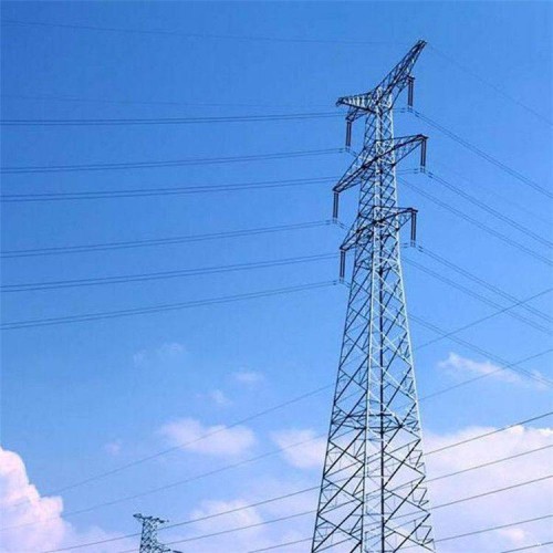 电力角钢塔 电力塔 35米管避雷独管塔 单管通讯塔